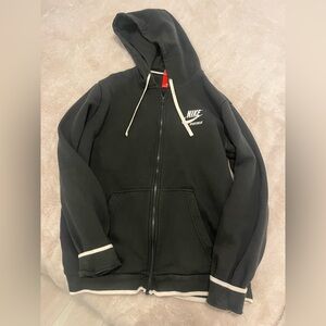 Nike Dark Green Men Zip Up Hoodie